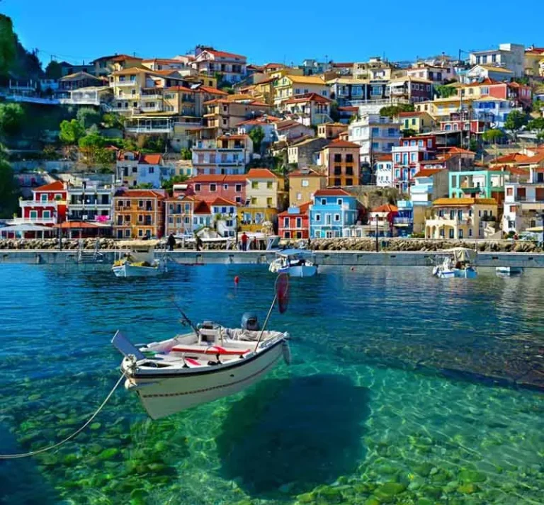 Anchor Boats Sivota Epirus