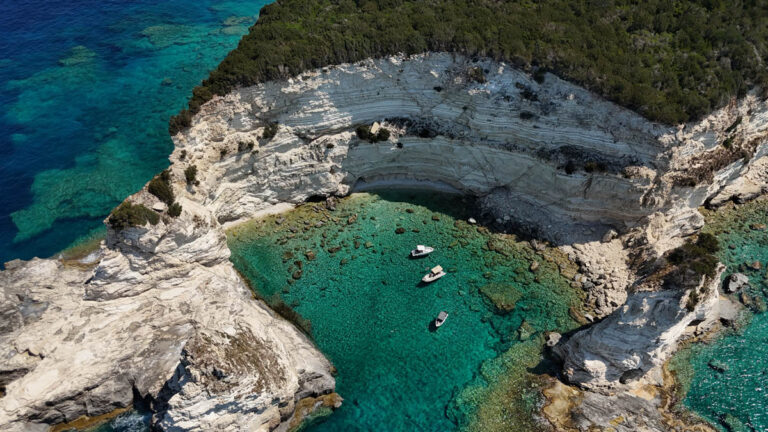 Anchor Boats Sivota Epirus